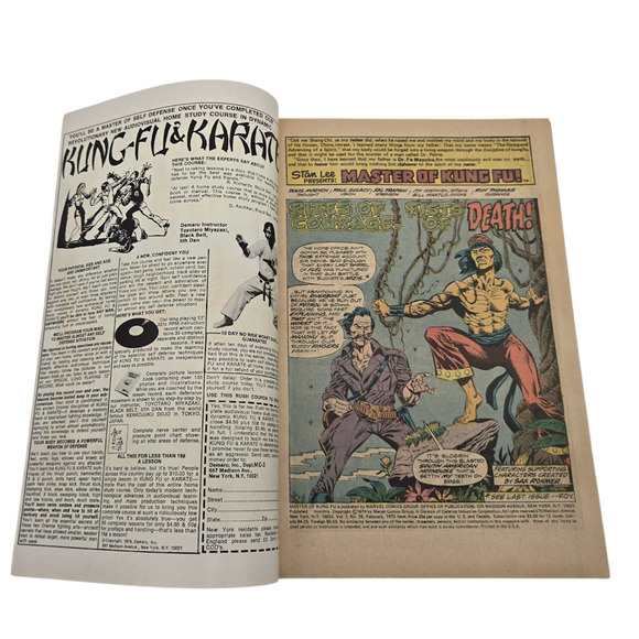 Master of Kung Fu The Hands of Shang-Chi Issue 1974/75 #25, 28 Bronze Age Comics - Picture 10 of 16